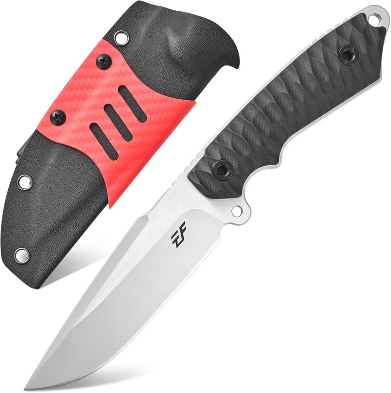 Eafengrow EF162 Fixed Blade Knife AUS-8 Steel Blade G10 Handle Full Tang Compact EDC Tool Fix Knifes for Outdoor Camping Survival - Image 1